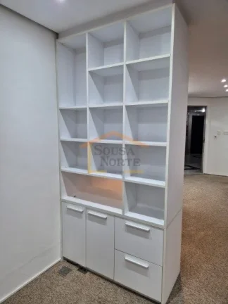 Imagem Conjunto comercial, com pintura e reforma novas,
ar condicionado, carpete, balcão fixo, 2 mesas fix...