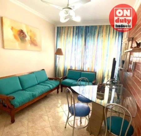 Imagem Apartamento com 2 quartos à venda, 52 m² por R$ 272.000 - Enseada - Guarujá/SP