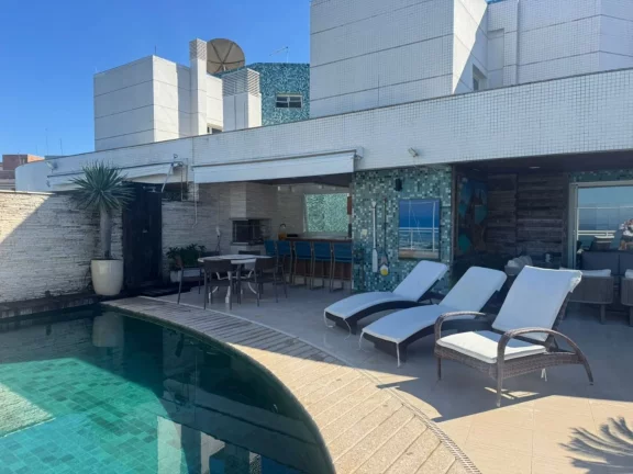 Imagem Luxuosa cobertura pé na areia à venda na Riviera de São Lourenço Módulo 07: 4 quartos, 4 suítes, 3 salas, 4 vagas de garagem, 400,03 m².