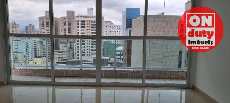 Imagem Apartamento com 2 dormitórios à venda, 101 m² por R$ 1.616.560,00 - José Menino - Santos/SP