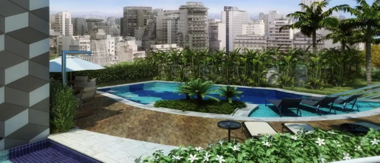 Imagem Apartamento à venda no Centro de São Paulo-SP: 1 quarto, 1 banheiro, 1 vaga de garagem e 45m² de área!