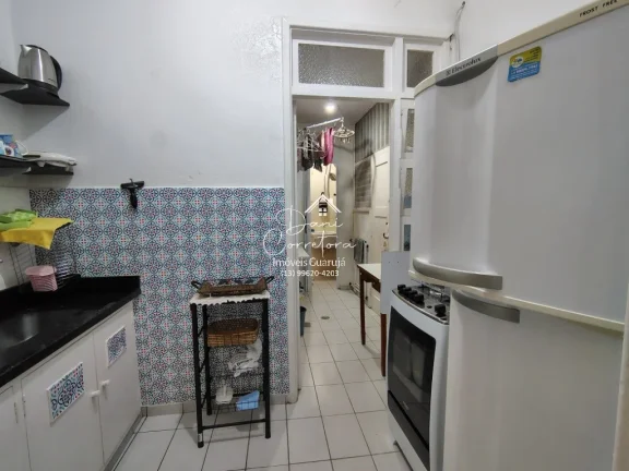 Imagem Apartamento à venda em Guarujá-SP, Pitangueiras: 2 quartos, 2 salas, 2 banheiros, 80m² de área!