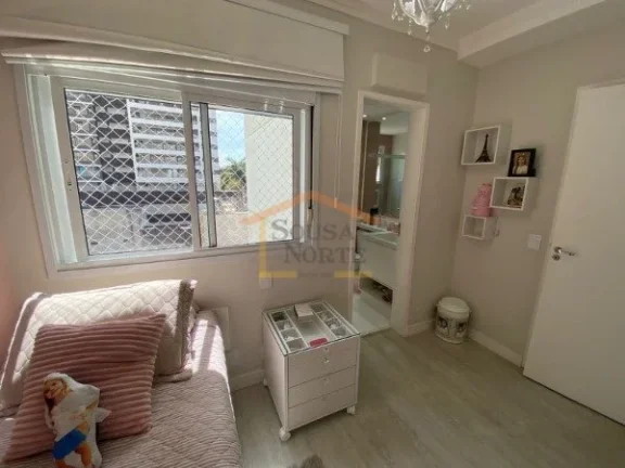 Imagem Apartamento com 120 m², possui 3 dormitórios, sendo 3 suítes, total de 4 banheiros com o lavabo, ...