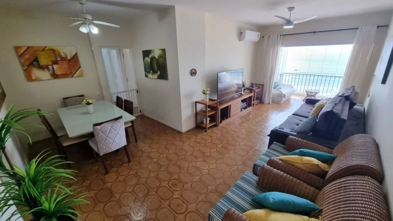 Imagem Apartamento com 3 dormitórios à venda, 140 m² por R$ 850.000,00 - Pitangueiras - Guarujá/SP
