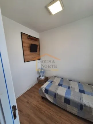 Imagem Apartamento mobiliado, 52m², 2 dormitórios, sala 2 ambientes, banheiro, área de serviço integrad...
