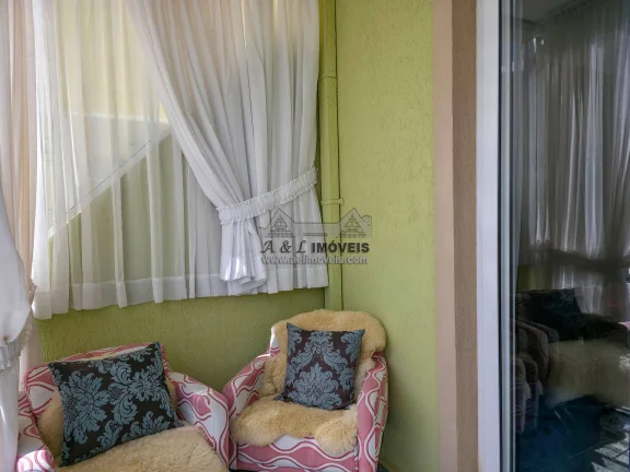Imagem Apartamento à venda Campos do Jordão – lareira, varanda, 1 suíte