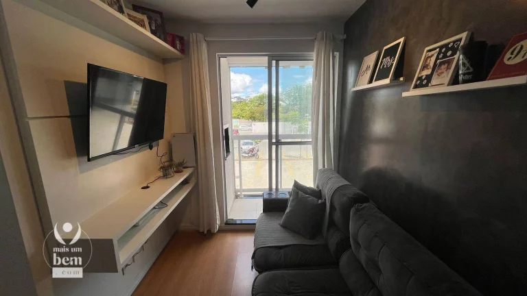 Imagem Apartamento com 2 quartos à venda, 46 m² por R$ 280.000 - Atuba - Pinhais/PR
