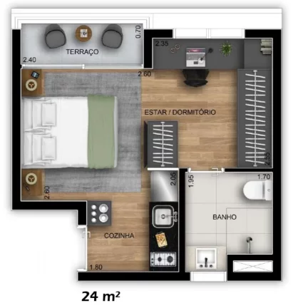 Imagem STUDIO RESIDENCIAL em São Paulo - SP, Vila Madalena