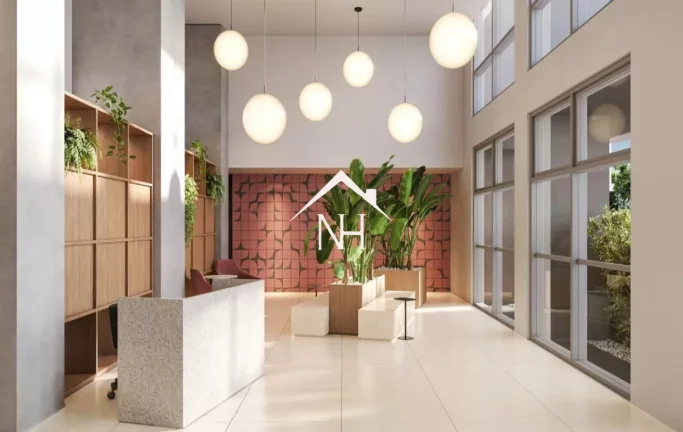 Imagem studio de 37m em Indianópolis com terraço gourmet,bicicletário,lavanderia,coworking,fitness,piscina,pet place,espaço gourmet,lareira,yoga,skybar