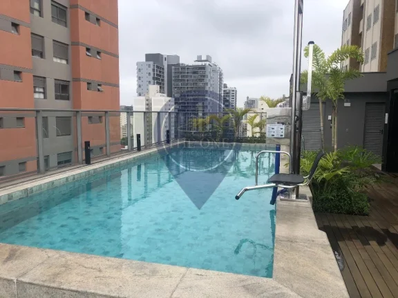 Imagem Imperdível: Apartamento para Venda ou Locação em Santo Amaro-SP, 1 Quarto, 1 Sala, 1 Banheiro, 27m² - São Paulo