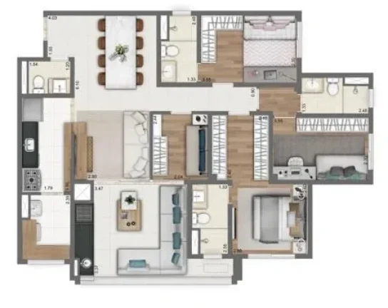 Imagem Living Wish Panamby - Living Wish Panamby