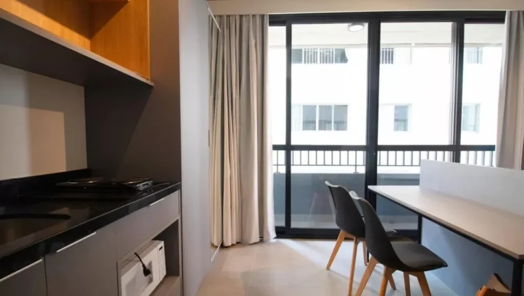 Imagem Apartamento para Locação em São Paulo, Cerqueira César, 1 dormitório, 1 banheiro