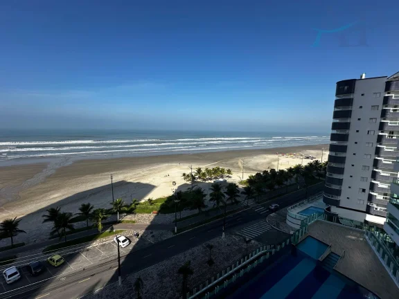 Imagem Apartamento Frente Mar em Praia Grande com 3 Dormitórios