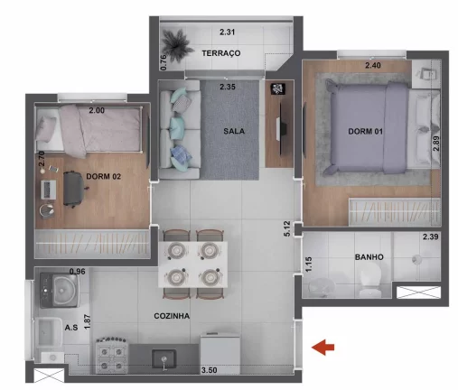 Imagem Apartamento em Santo Amaro - São Paulo SP