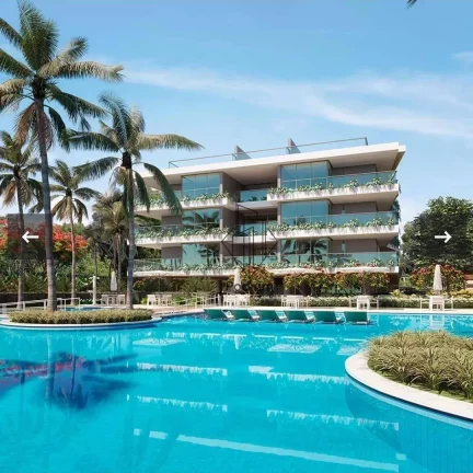 Imagem Apartamento com varanda / sacada pé na areia da praia do seixas - AP1992-