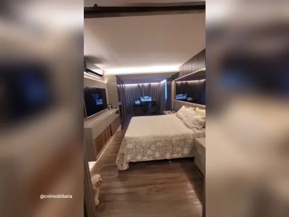 Imagem Viva com sofisticação neste esplêndido apartamento todo decorado e luxuoso com área privativa de...