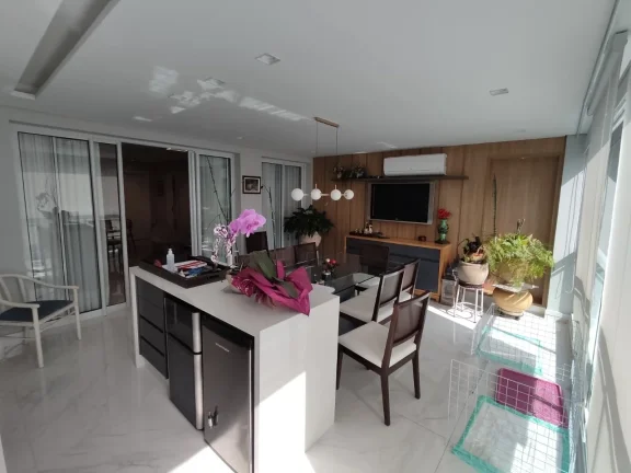 Imagem Apartamento 165 M², 3Q, 3 suítes, 4 banheiros, 3 vagas, piscina, piscina aquecida, churrasqueira, academia, salão de festas, salão de jogos, lavabo.