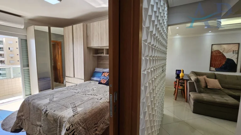 Imagem Apartamento na Guilhermina em Praia Grande com 3 Dormitórios