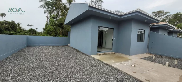 Imagem ALUGUEL MENSAL - Casa nova em Itapoá, ESQUINA, com 2 quartos