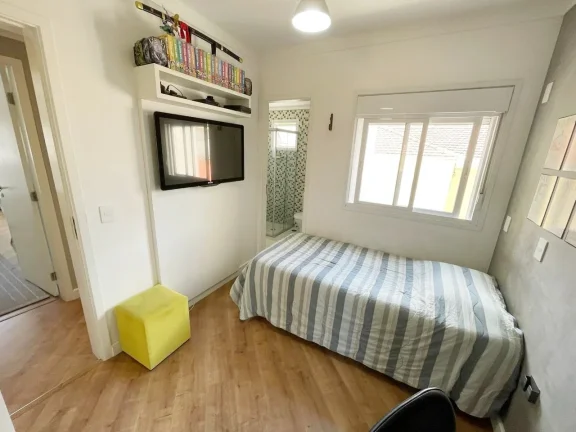Imagem Apartamento 108M², 3Q, 3 Suítes, 4 Banheiros, 1 Lavabo, 2 Vagas, Varanda Gourmet, Academia, Piscina Aberta e Fechada, Sauna, Churrasqueira, Quadra.