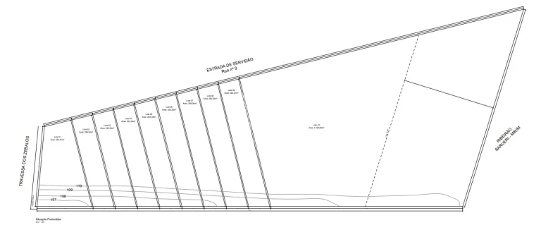 Imagem Terreno a venda com 2.078m² próximo à Estação Ambuitá em Itapevi, SP com 57 metros de frente por R$ 490 mil