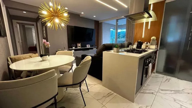 Imagem Apartamento com 2 suítes e 2 vagas de garagem em Ressacada - Itajaí