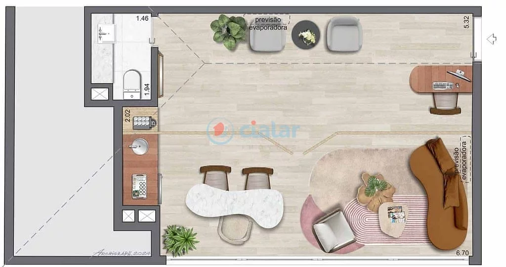 Imagem Sala à venda 67.22M Leblon Rio de Janeiro - RJ | Máris