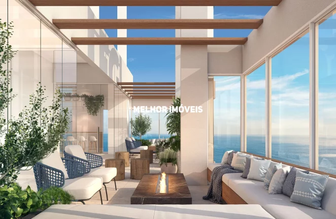 Imagem Apartamento á venda no Edifício Blue Coast Tower Sofisticação entre o mar e a mata