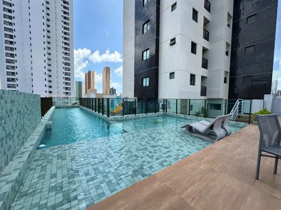 Imagem Apto á venda - 3 quartos - 2 suítes - 84m²- Manaíra, em João Pessoa