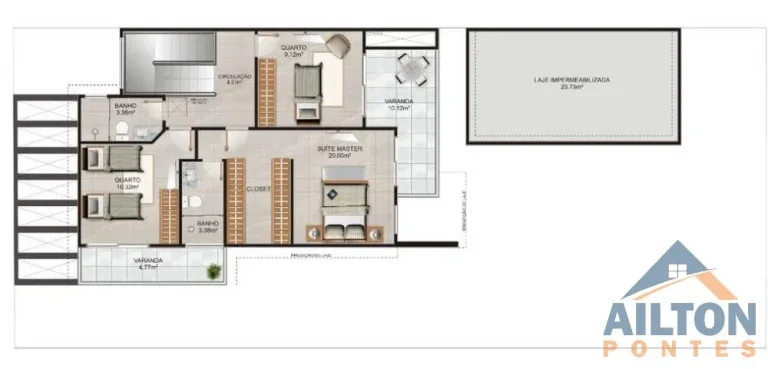 Imagem Casa Duplex com 3 Quartos à Venda em Itapebussu - Guarapari/ES
