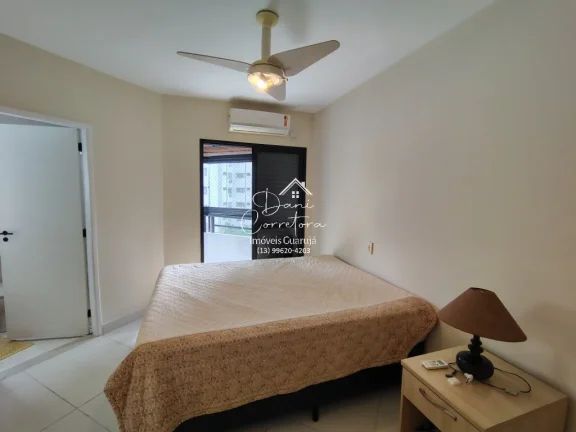 Imagem Apartamento à venda no Guarujá-SP, bairro Morro do Maluf: 3 quartos, 1 suíte, 2 salas, 3 banheiros, 2 vagas, 126m².
