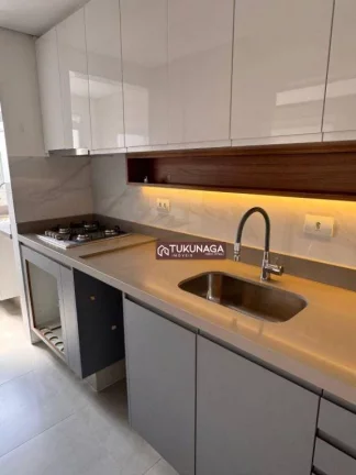 Imagem Apartamento com 2 dormitórios para alugar, 58 m² por R$ 3.754,25/mês - Vila Galvão - Guarulhos/SP