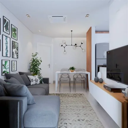 Imagem APARTAMENTO COM 47.57 m² - BOQUEIRAO - PRAIA GRANDE SP