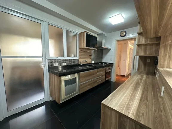Imagem Apartamento 131M², 3Q, 3 Suítes, 5 Banheiros, 3 Vagas, Academia, Piscina, Sauna, Churrasqueira, Brinquedoteca, Mobiliado, Salão de Festas, SPA.