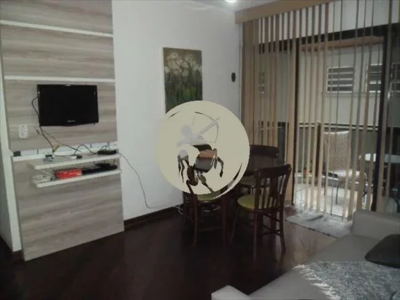 Imagem APARTAMENTO DE 1 DORMITÓRIO GRANDE COM VARANDA A UMA QUADRA DA PRAIA, PRÉDIO DE ALTO PADRÁO, OTIM...