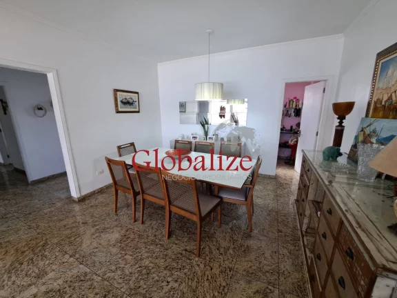 Imagem Apartamento de 173m² com 3 dormitórios de Frente para o Mar no Gonzaga por R$1.280.000