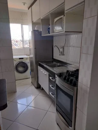 Imagem Apartamento 47m², com 2 dorm. 1 vaga coberta, à venda, por R$ 200.000 - Embu das Artes - Embu das Artes/SP