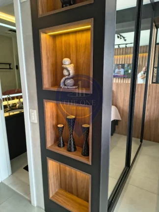 Imagem Studio à venda ou locação em Indianópolis, São Paulo-SP: 1 quarto, 2 salas, 1 banheiro, 27m² de luxo!