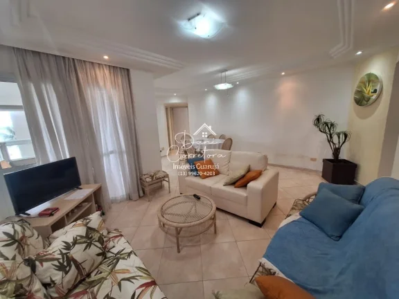 Imagem Apartamento Ed Classique Astúrias, Guarujá-SP: 4 quartos, 2 suítes, 2 vagas de garagem, 160m² - Venda ou Locação!