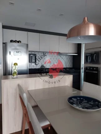 Imagem Lindo apartamento à venda, porteira fechada, localizado na Vila Assunção, Santo André com 3 dormitórios, sendo 1 suíte, 2 vagas, 90m².