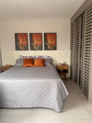 Imagem Cobertura Duplex mobiliada com 3 dormitórios sendo 1 suíte e 2 vagas de garagem em Itajaí