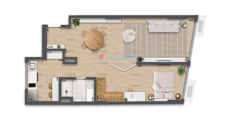 Imagem Apartamento à venda 2 Quartos 65.66M Copacabana Rio de Janeiro - RJ | Be in Rio Tonelero