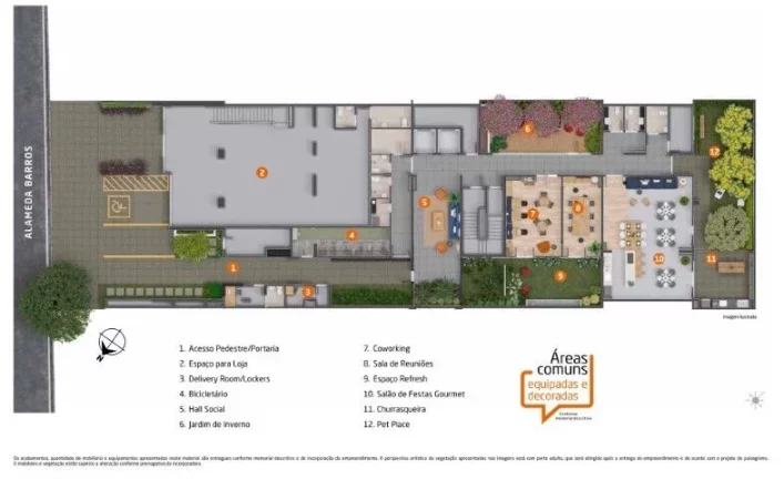 Imagem Think Home Alameda Barros - Residencial