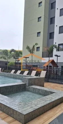 Imagem Apartamento NOVO, NUNCA HABITADO, 2 dormitórios, sala integrada com cozinha, sacada, área de servi...