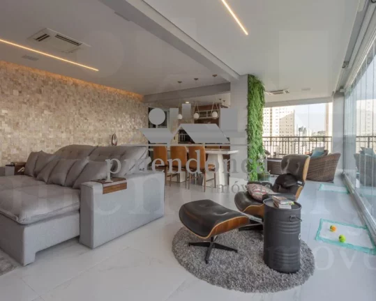 Imagem Vila Romana , apartamento decorado e reformado, 4 suites, 5 vagas, deposito, lazer club