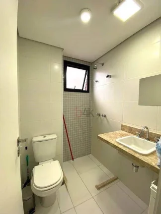 Imagem Studio mobiliado à venda no Brooklin , 31m², 1 vaga. Oportunidade para investidor: já alugado!