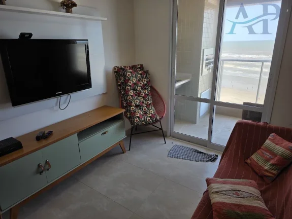 Imagem Apartamento Frente Mar no Caiçara em Praia Grande