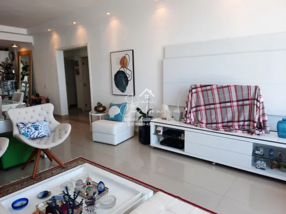 Imagem Apartamento de Luxo à Venda ou Locação em Pitangueiras, Guarujá-SP: 4 Quartos, 4 Suítes, 2 Salas, 5 Banheiros, 1 Vaga, 190m².