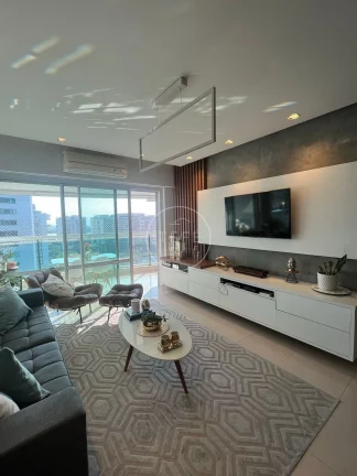 APARTAMENTO MOBILIADO para LOCAÇÃO no PENÍNSULA (Aquarela) - Barra da Tijuca - R$ 15.000,00