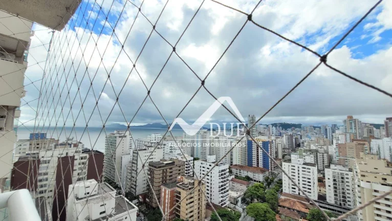 Imagem Apartamento com 4 dormitórios, 204 m² - venda por R$ 3.200.000,00 ou aluguel por R$ 18.000,00/mês - Embaré - Santos/SP
